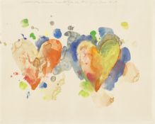 Jim Dine. ”coming home hearts, for N. #12”. 1969