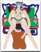 Dorothy Iannone. ”I Love To Beat You”. 1969-71