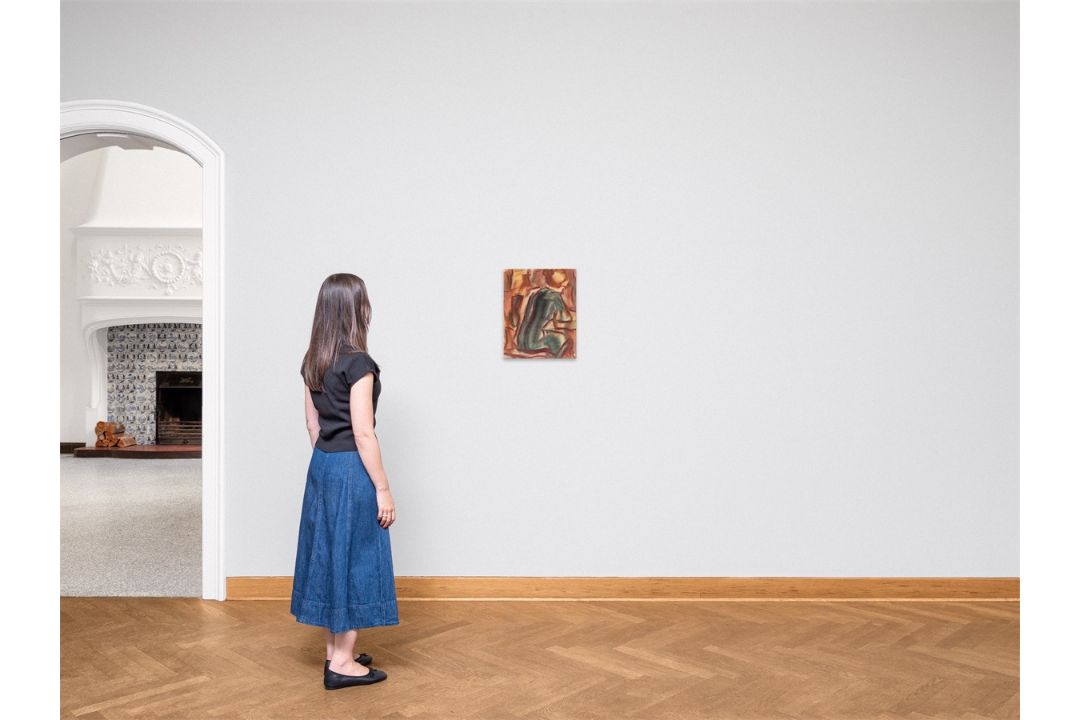 Christian Rohlfs. Sitzendes Mädchen von rückwärts . - Bild 4 aus 4