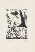 Lyonel Feininger. ”Masken”. 1920