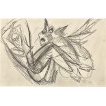 Ernst Wilhelm Nay. „La Belle et la Bête“. 1944