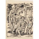 Max Pechstein. „Drei Akte (Palau)“. 1930
