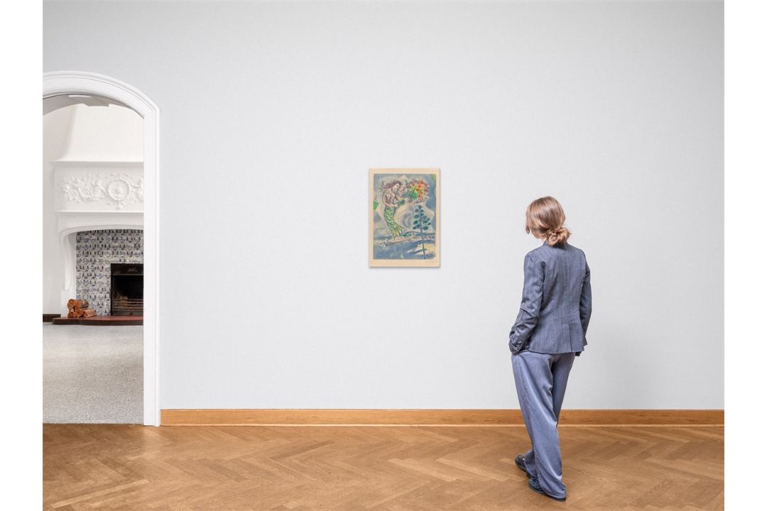 Marc Chagall. „Sirène au pin“. 1967 - Bild 3 aus 3