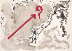 A.R. Penck. Untitled (129 concept conflikt).