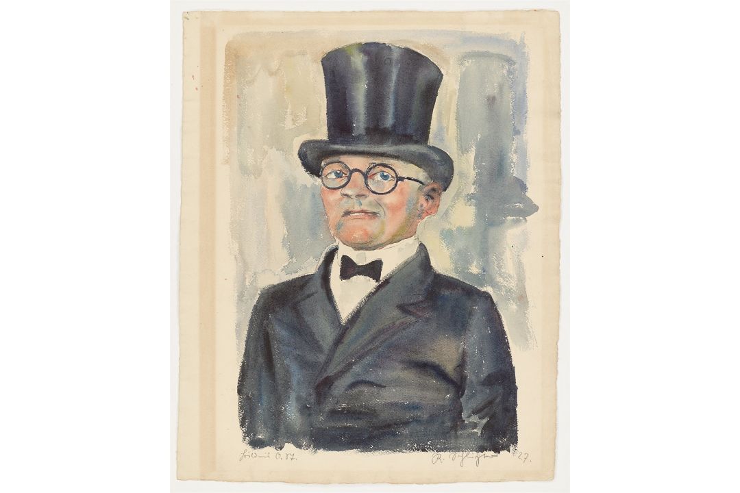 Rudolf Schlichter. „Bildnis O. St.“. 1927 - Bild 2 aus 4