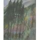 Gottfried Brockmann. „Telegrafenmasten im Wald“, aus der Serie „Eifelwanderung“. 1927 - Bild 1 aus 4