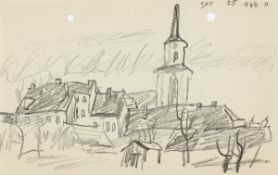 Lyonel Feininger. ”Teltow”. 1911