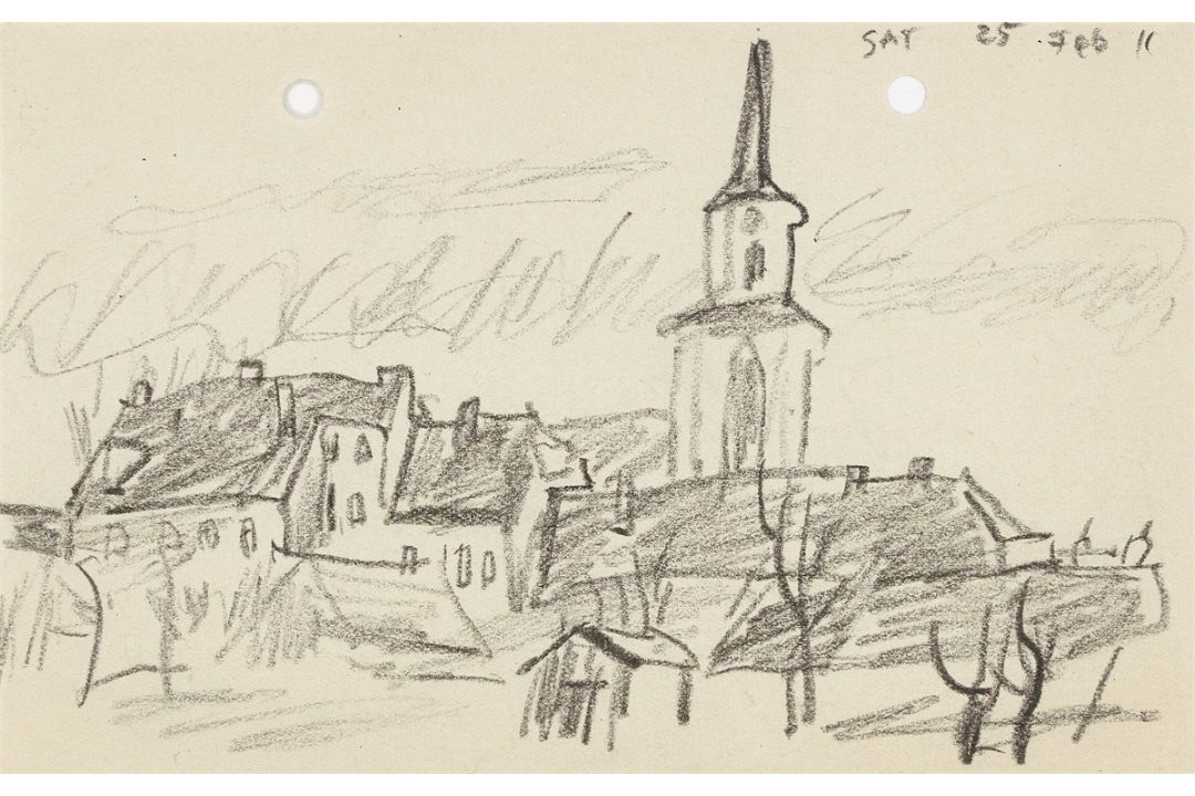 Lyonel Feininger. „Teltow“. 1911 - Bild 1 aus 3