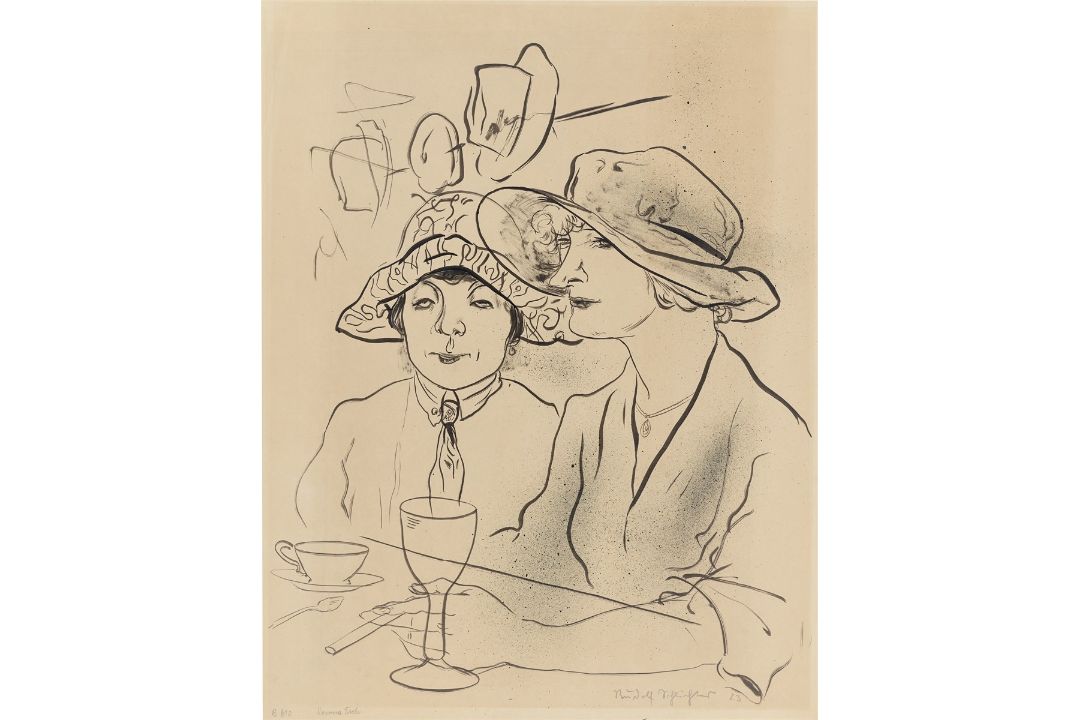 Rudolf Schlichter. „Verona-Diele“. 1923 - Bild 1 aus 3