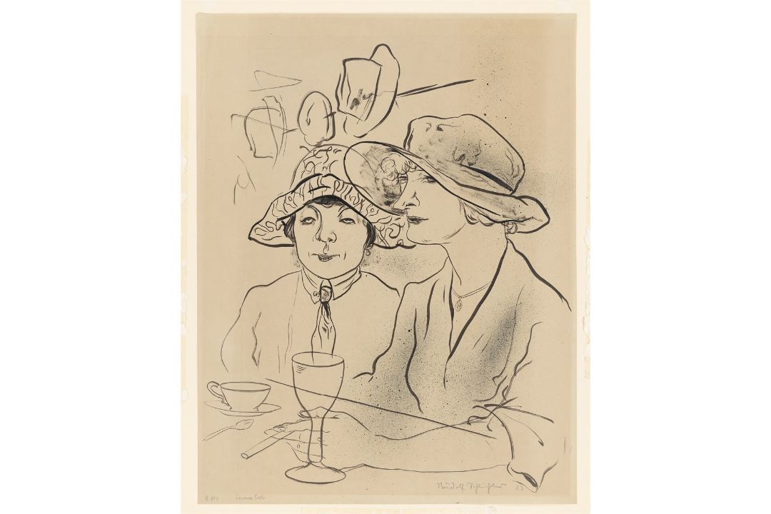 Rudolf Schlichter. „Verona-Diele“. 1923 - Bild 2 aus 3