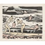 Max Pechstein. „Badende IX“. 1912