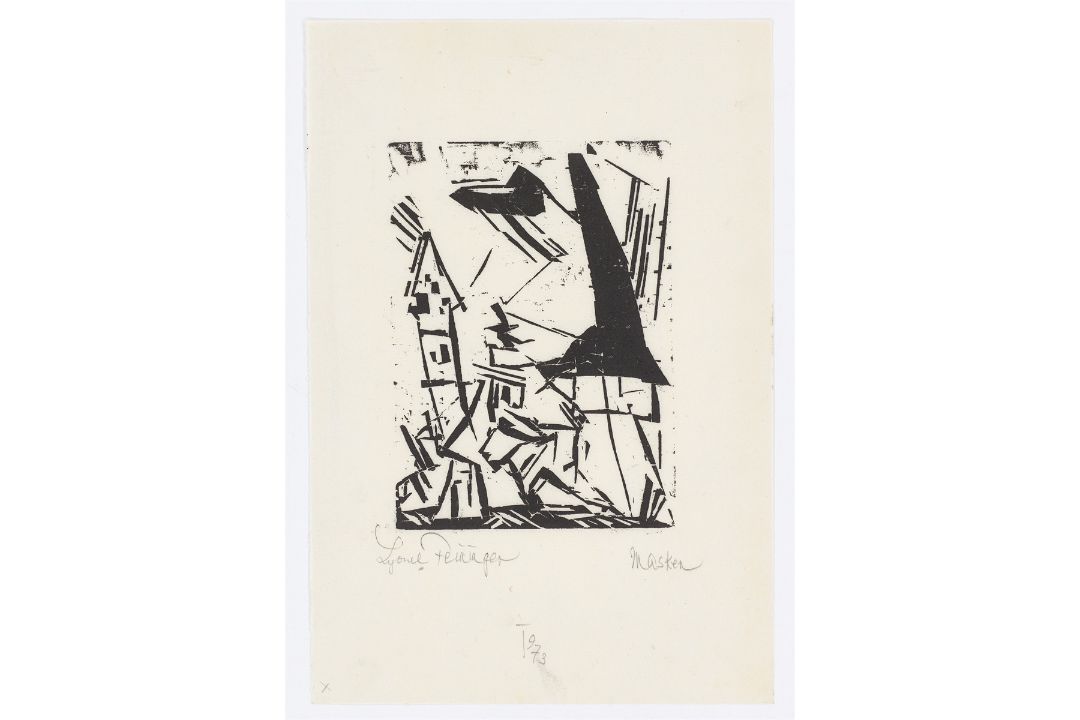 Lyonel Feininger. „Masken“. 1920 - Bild 2 aus 2