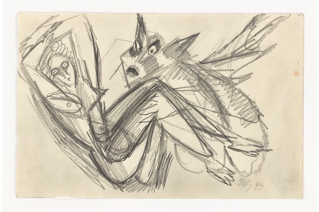 Ernst Wilhelm Nay. „La Belle et la Bête“. 1944 - Bild 2 aus 4