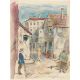 Rudolf Schlichter. „Vorstadt“. Um 1929/30 - Bild 1 aus 4