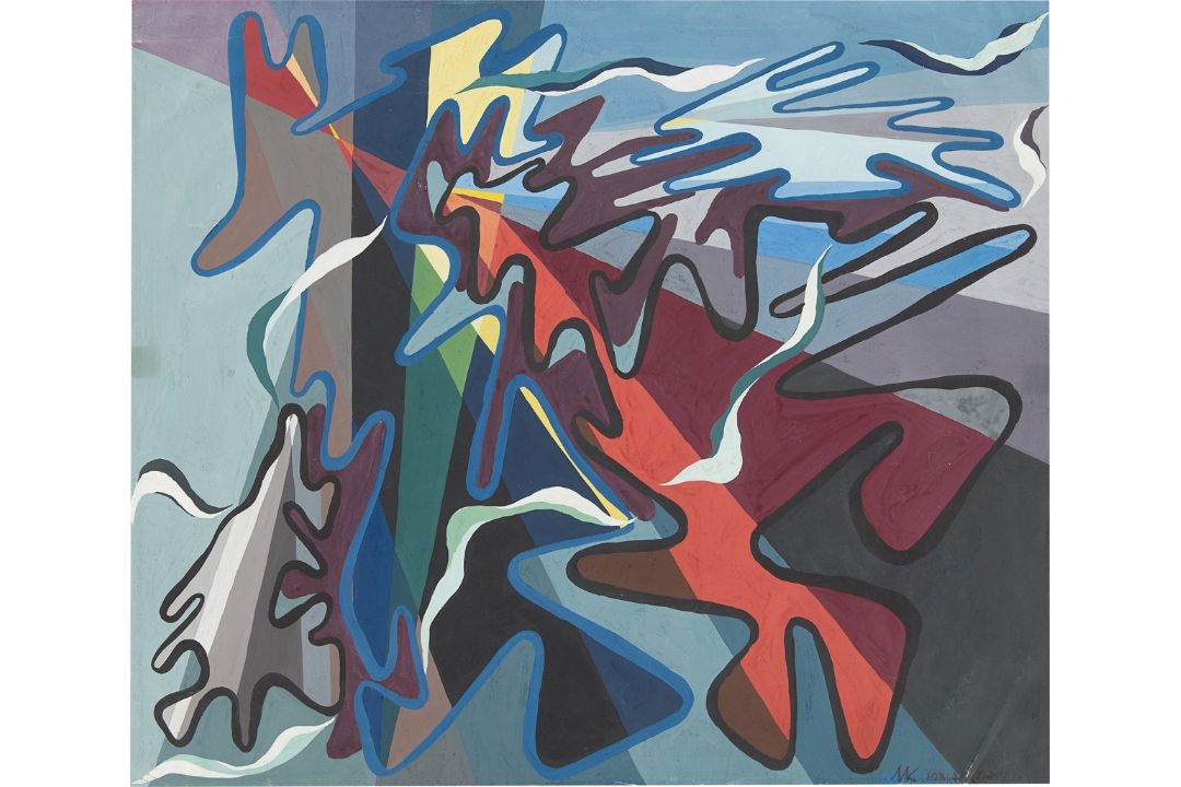 Erich Müller-Kraus. „flucht 10.XI.40 (paris)“. 1940 - Bild 1 aus 3