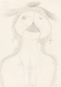Gerhard Altenbourg. ”Das Mädchen mit dem Traum vom Riesenpenis”. 1966