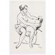 Max Pechstein. Sitzender Akt. 1917 - Bild 2 aus 4