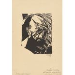 Fritz Schaefler. „Bildnis Kurt Eisner“. 1919