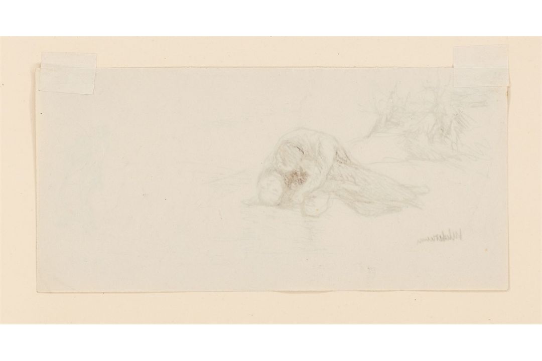 Max Liebermann. „Hilariens Sturz“. 1920 - Bild 3 aus 3