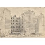 Lyonel Feininger. „Wohnhäuser, Berlin (Apartment Buildings, Berlin)“. 1906
