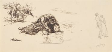 Max Liebermann. ”Hilariens Sturz”. 1920