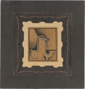 Robert Michel. ”8-ung, echt Kunst, mehrfach eingerahmt”. 1955