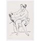 Max Pechstein. Sitzender Akt. 1917 - Bild 3 aus 4