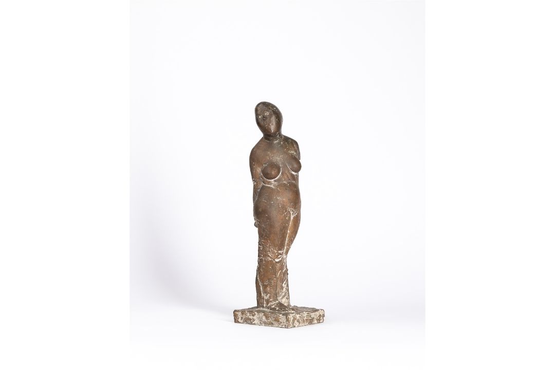 Waldemar Otto. „Sich abwendende Aphrodite III“. 1988 - Bild 2 aus 3