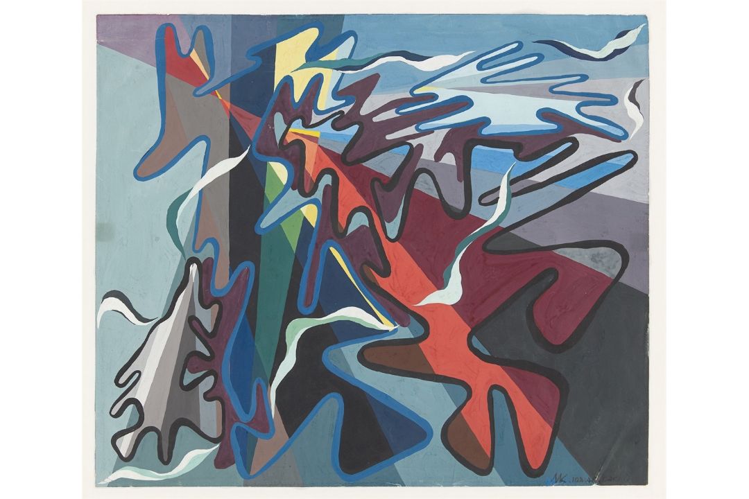 Erich Müller-Kraus. „flucht 10.XI.40 (paris)“. 1940 - Bild 2 aus 3