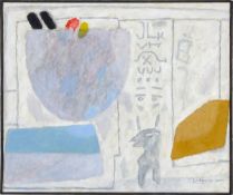 Hans Laabs. ”Hieroglyphen auf Weiss”. 1969
