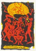 Jörg Immendorff. ”Orchesterhauptprobe”. 1995