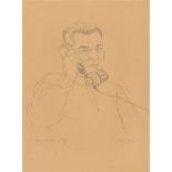 Rudolf Schlichter. „Bildnis Egon Erwin Kisch“. Um 1930