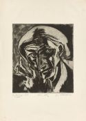 Peter August Böckstiegel. ”Meine Mutter”. 1921