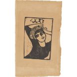 Erich Heckel. „Mädchen mit Turban (Mädchen / Der Turban)“. 1911