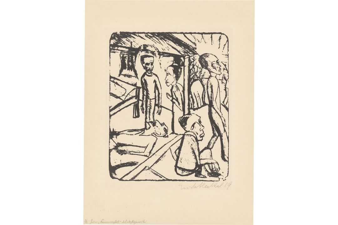 Erich Heckel. „Die Brüder Karamasow“. 1919/20 - Bild 1 aus 3