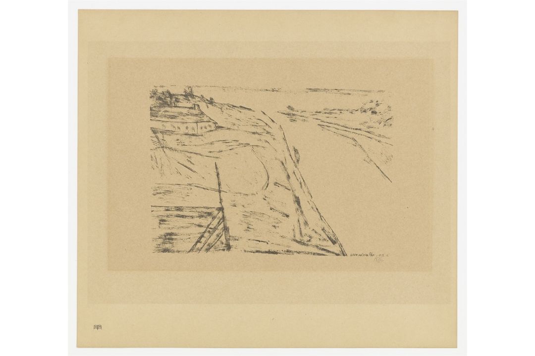 Paul Klee. „Blick auf einen Fluss“. 1912 - Bild 2 aus 3