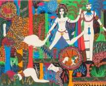 Dorothy Iannone. „Flora und Fauna“. 1973