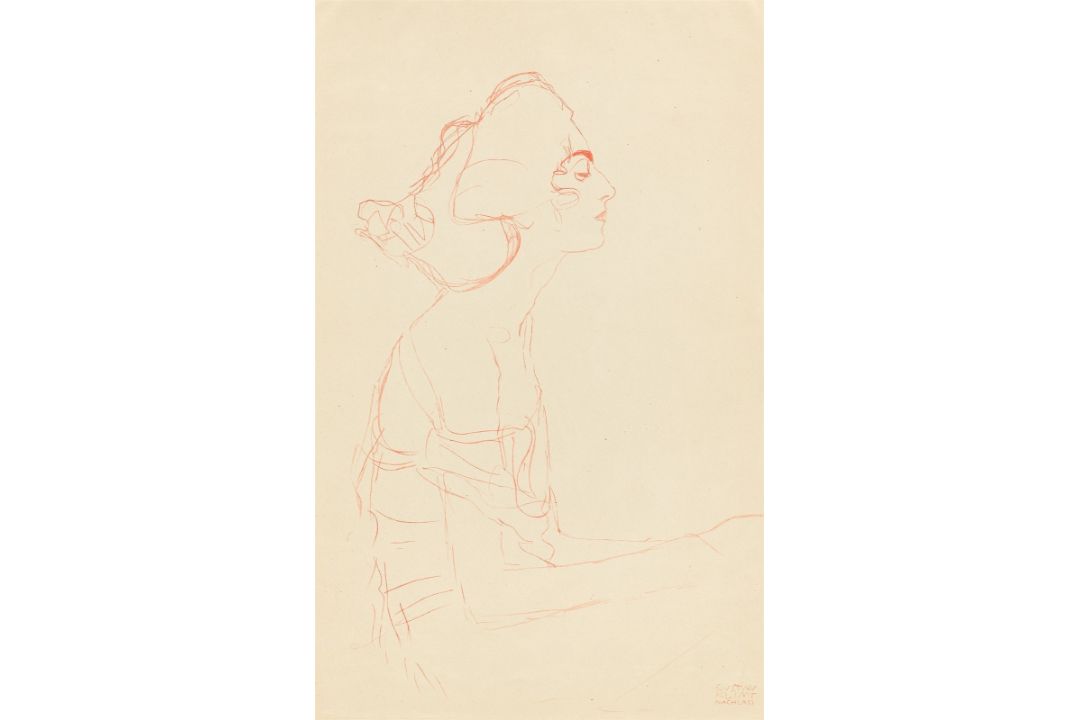 Gustav Klimt. „25 Handzeichnungen“. 1919 - Bild 4 aus 7