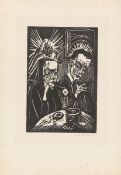 Erich Heckel. ”Beim Vorlesen”. 1914