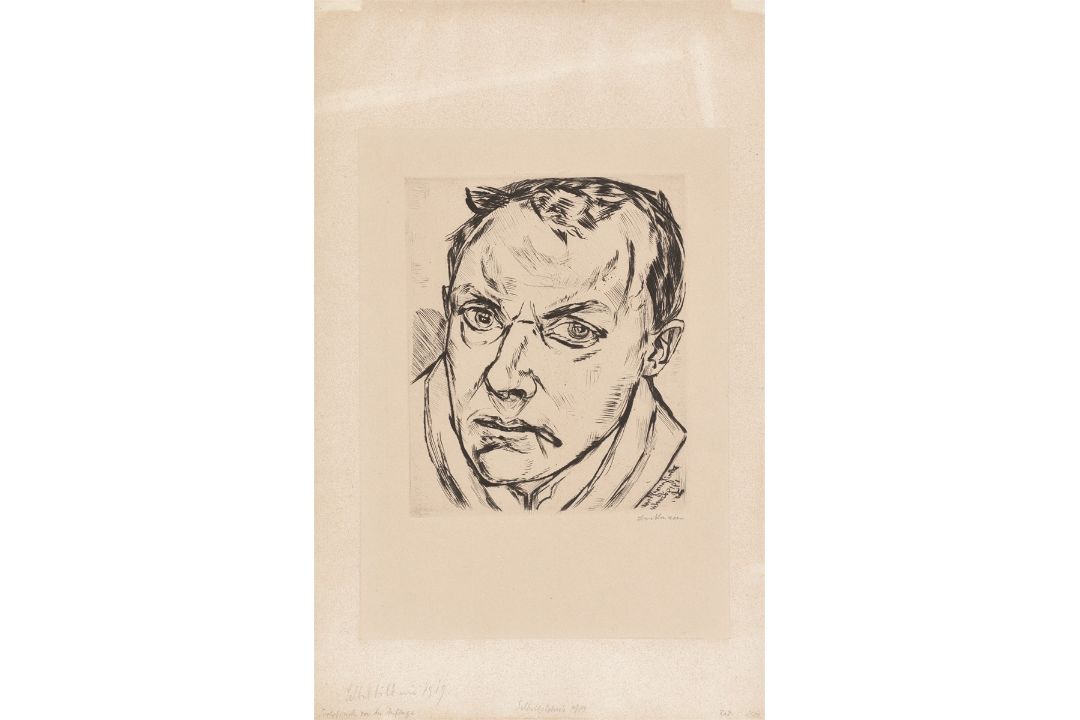 Max Beckmann. „Großes Selbstbildnis“. 1919 - Bild 1 aus 3