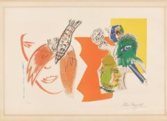 Marc Chagall. „Composition pour XXe Siècle“. 1966