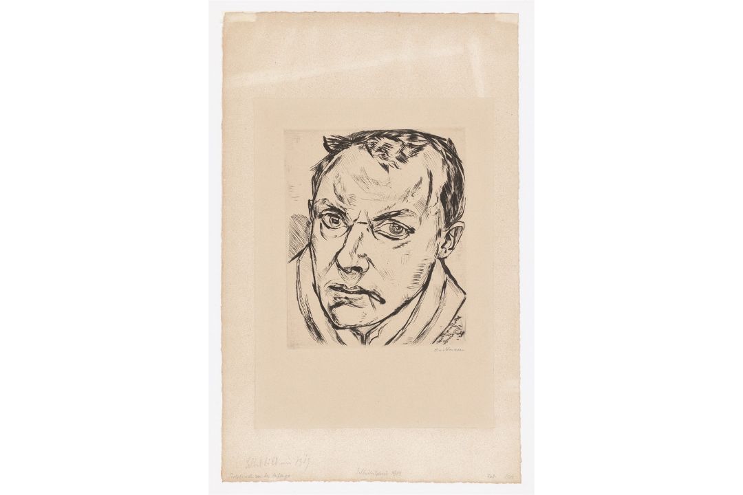 Max Beckmann. „Großes Selbstbildnis“. 1919 - Bild 2 aus 3