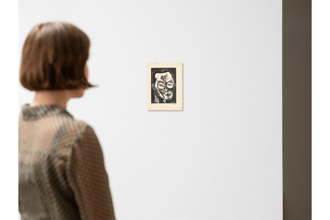 Conrad Felixmüller. „Selbstbildnis“. 1919/20 - Bild 3 aus 3