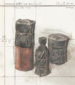 Christo und Jeanne-Claude. „Wrapped Bottle and Cans Project“. 2004