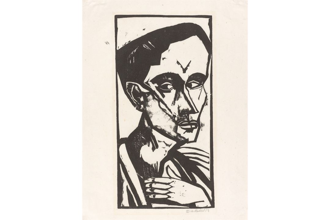 Erich Heckel. „Der Mann“. 1913 - Bild 1 aus 3