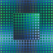 Victor Vasarely. „Zett kz“. 1968