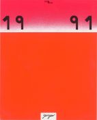 Rupprecht Geiger. „Kalender 1991“. 1990
