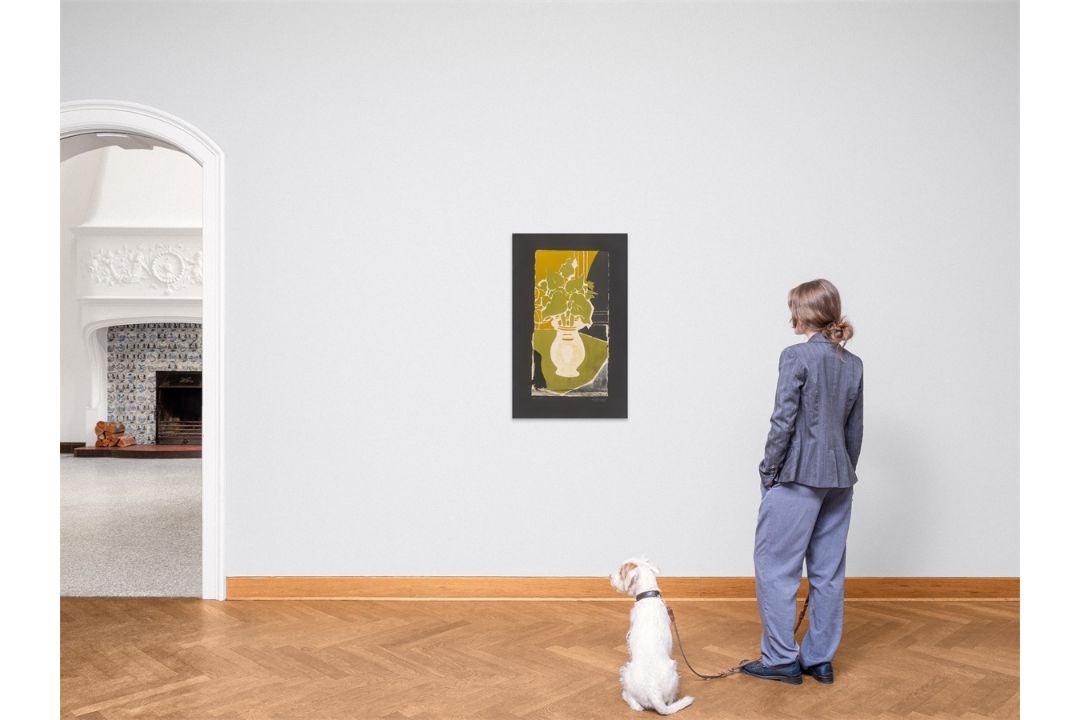 Georges Braque. „Feuilles, couleur, lumière“. 1953/54 - Bild 3 aus 3