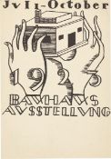 Gerhard Marcks. ”Bauhauspostkarte” (Karte zur Bauhaus Ausstellung Weimar 1923). 1923