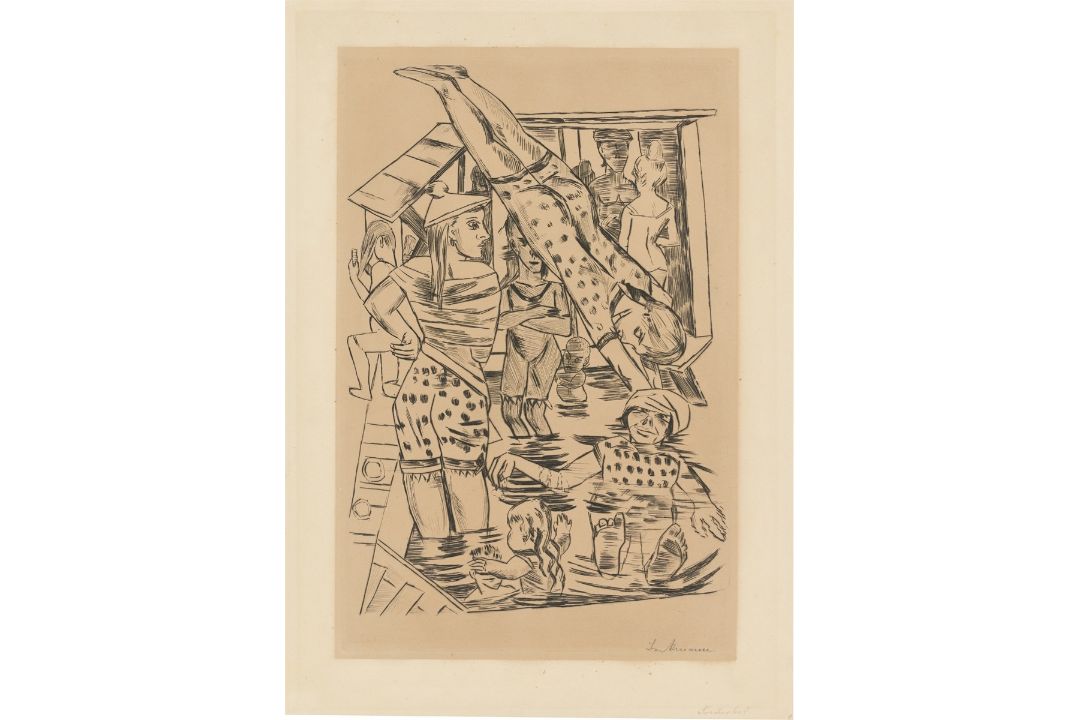 Max Beckmann. „Frauenbad“. 1922 - Bild 1 aus 3
